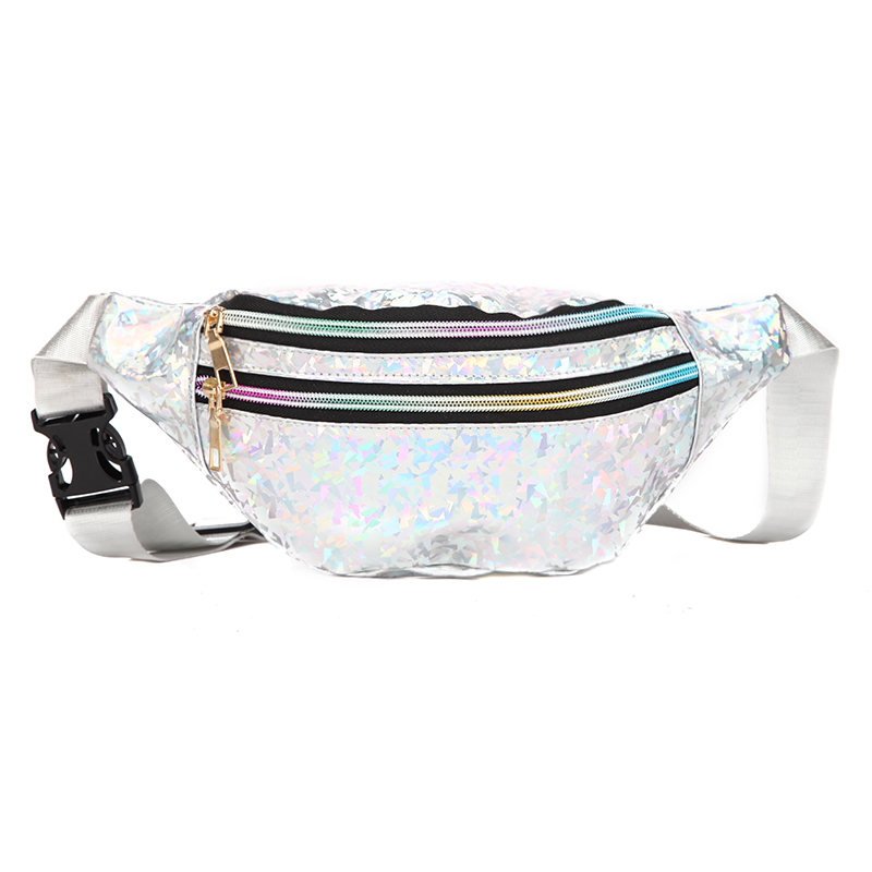 Women Bags Zip - 1PC New Holographic Fanny Pack Hologram