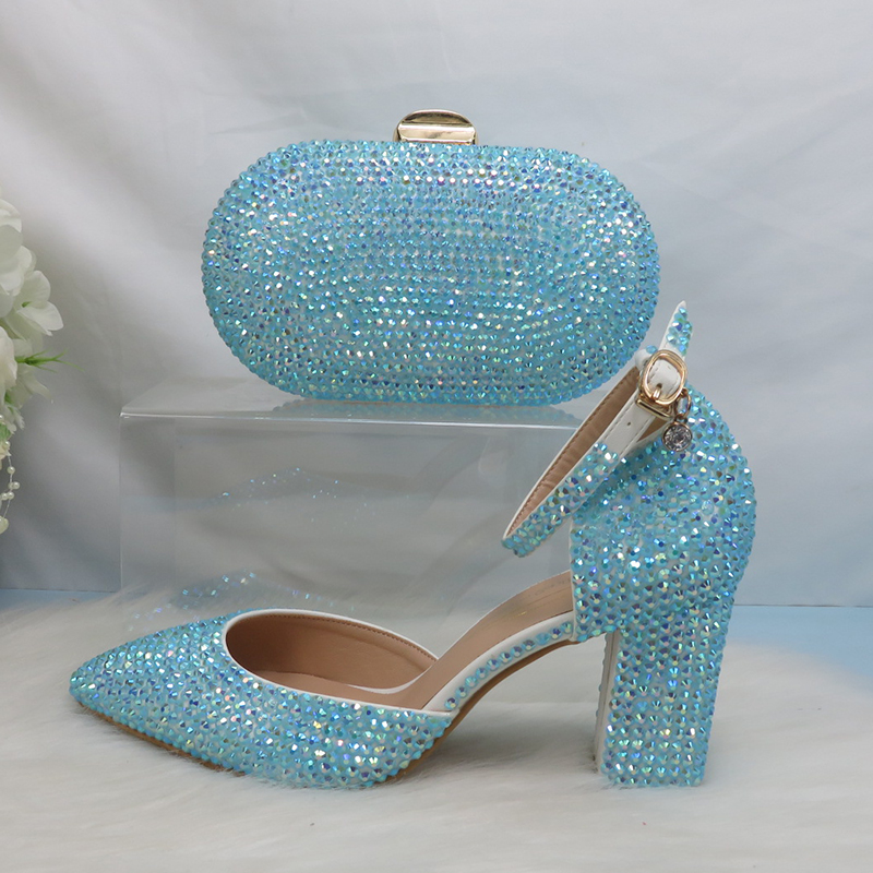 Women Bags For Wedding - 2025 New Arrival Blue Green AB