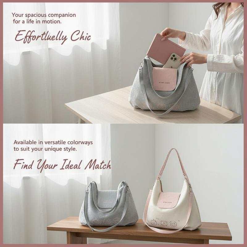 Women Bags White - NEW Cute Cartoon Shoulder Bag Crossbody