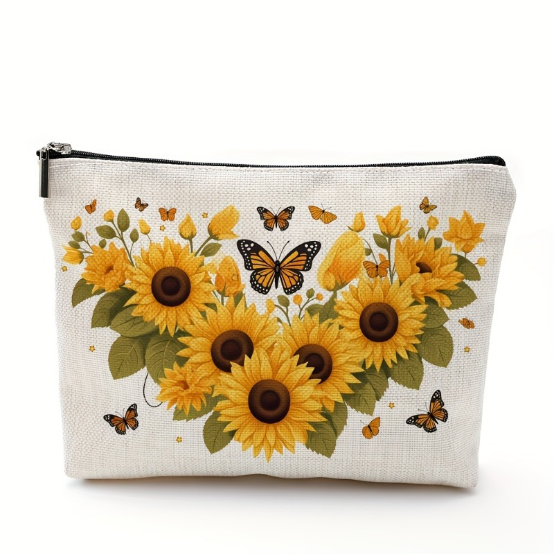 A Sunflower and butterfly make - Women Bags Zip review and price