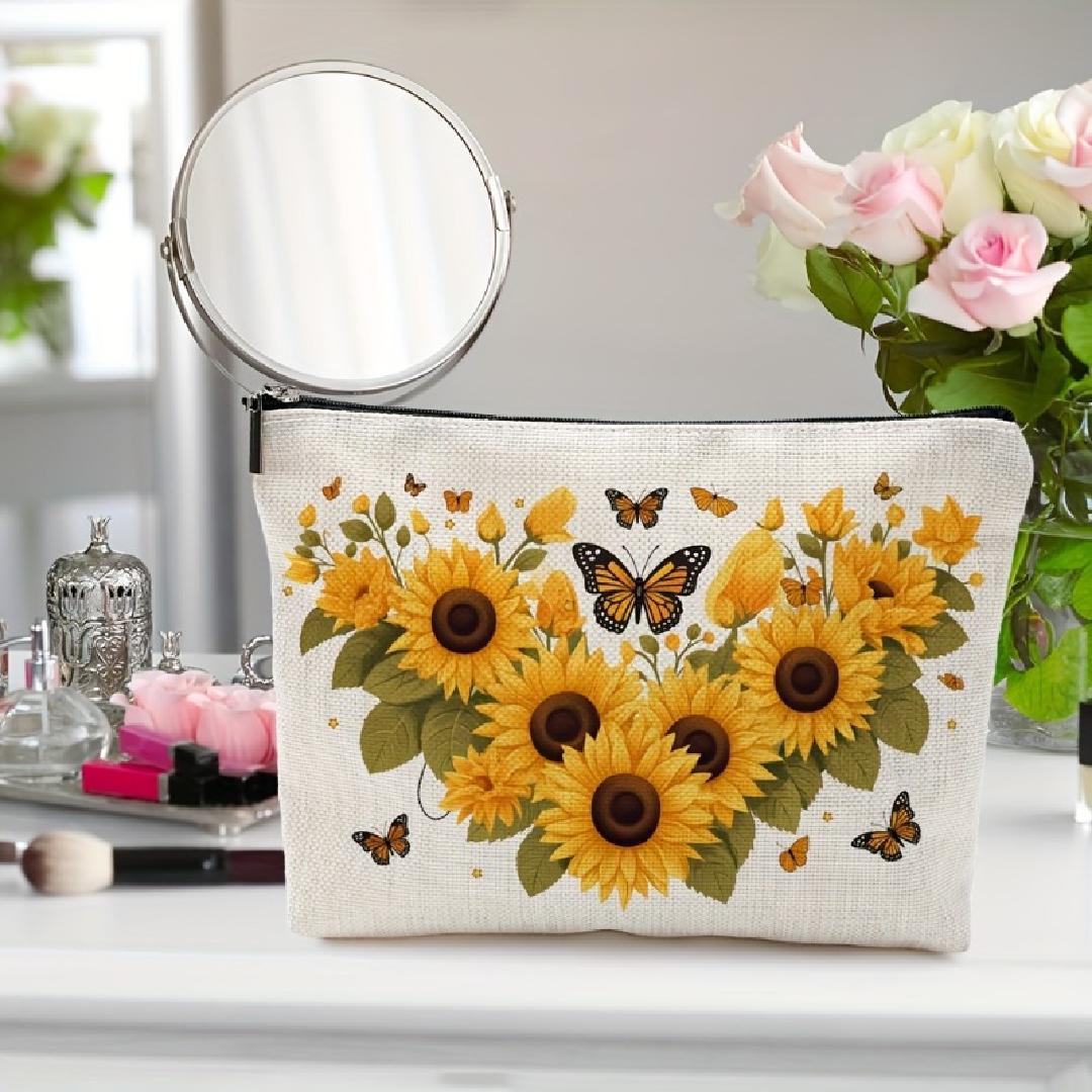 A Sunflower and butterfly make - Women Bags Zip review and price