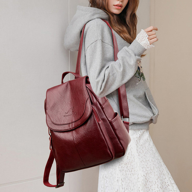 9 Color Women Soft Leather Bac - Women Bags White review and price