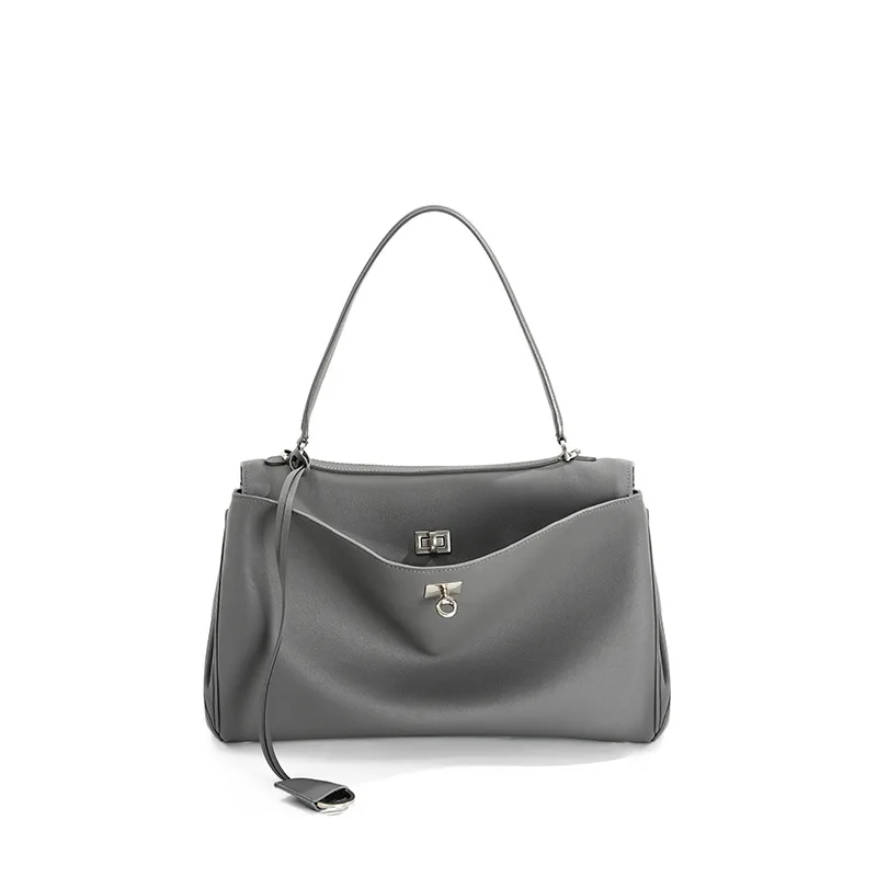 Genuine Leather Tote Bag with  - Women Bags For Airport review and price