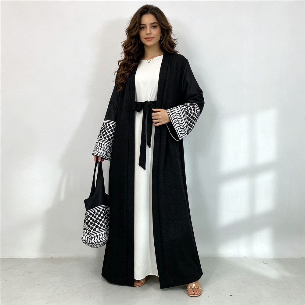 Eid Ramadan Open Front Abaya W - Women Bags For Eid review and price