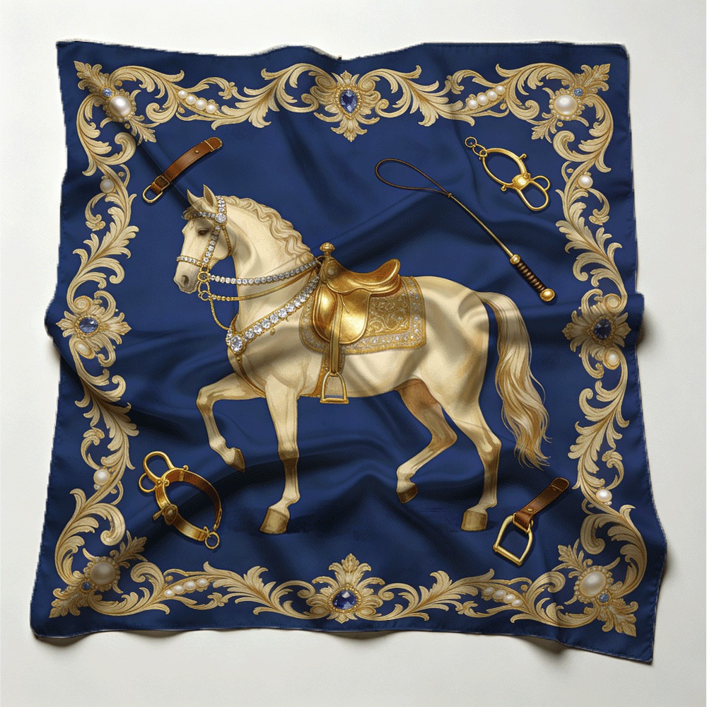 White horse and silk scarf pat - Women Bags White review and price