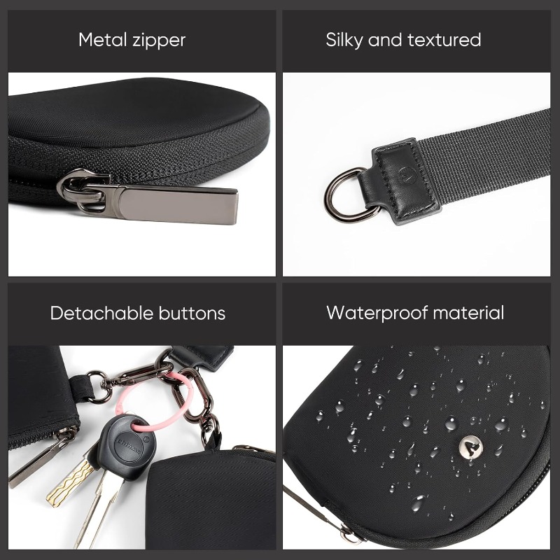 Key Chain Wallet Wristlet Wall - Women Bags Zip review and price
