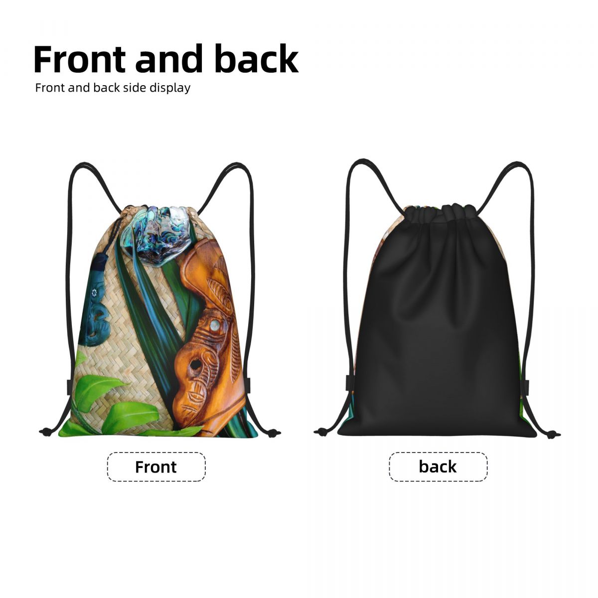 NZ Maoris Theme Drawstring Bag - Women Bags Nz review and price