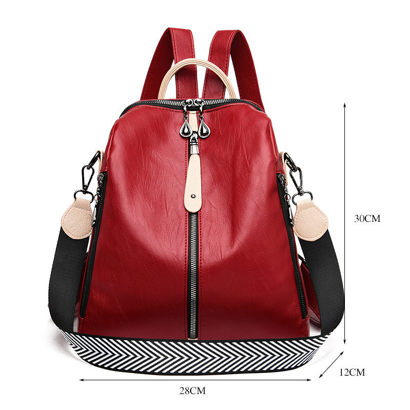 Fashion Backpack Women Soft Le - Women Bags White review and price