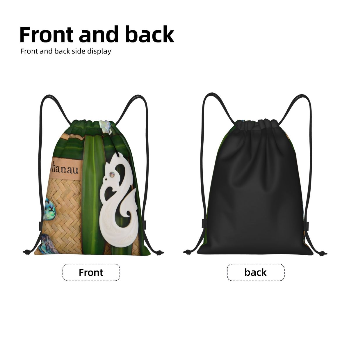 NZ Maoris Drawstring Bags Men  - Women Bags Nz review and price