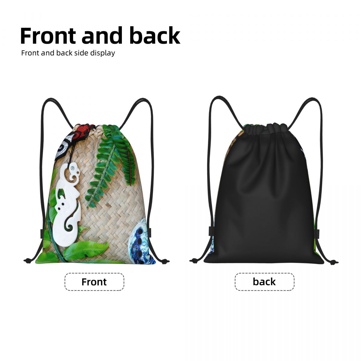 NZ Maoris Theme Drawstring Bag - Women Bags Nz review and price