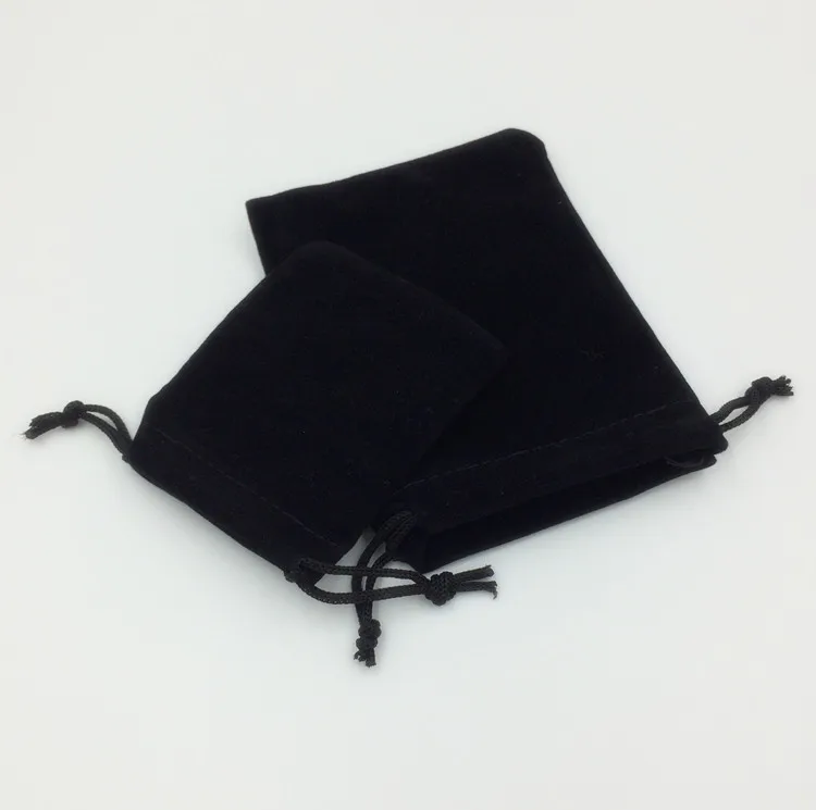 50pcs 10x12cm Black Velvet Fla - Women Bags For Eid review and price