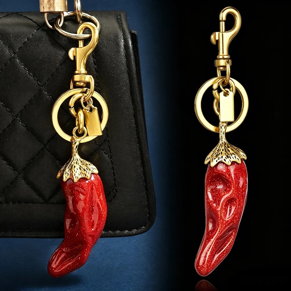 2/4/6 Pcs Resin Chili Pepper B - Women Bags For Eid review and price