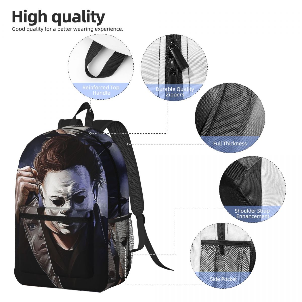 Michael Myers Backpack Boys Gi - Women Bags Myer review and price